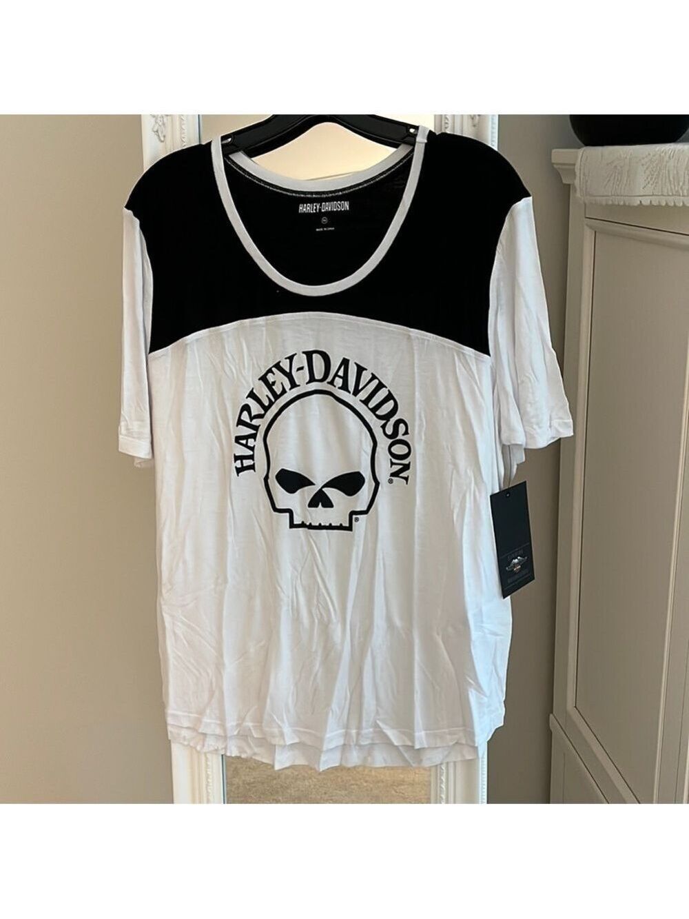 Harley-Davidson short sleeve skull tee